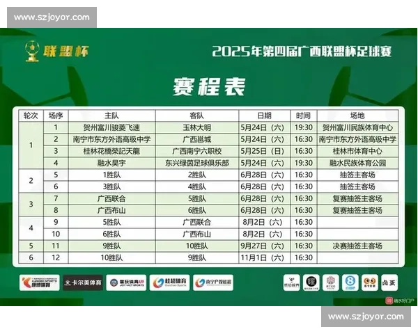 全面解析本赛季重要体育赛事赛程安排与比赛时间表